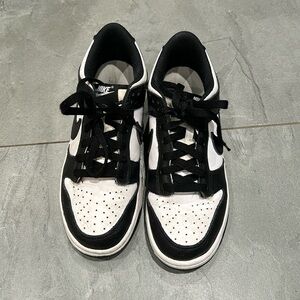 Nike Kids Black and White Dunks